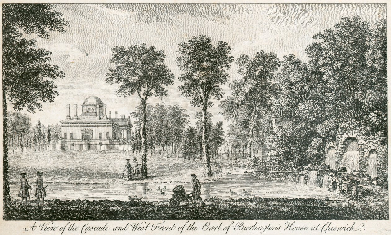 Chiswick House, Hounslow, London, 1750 af Unbekannt