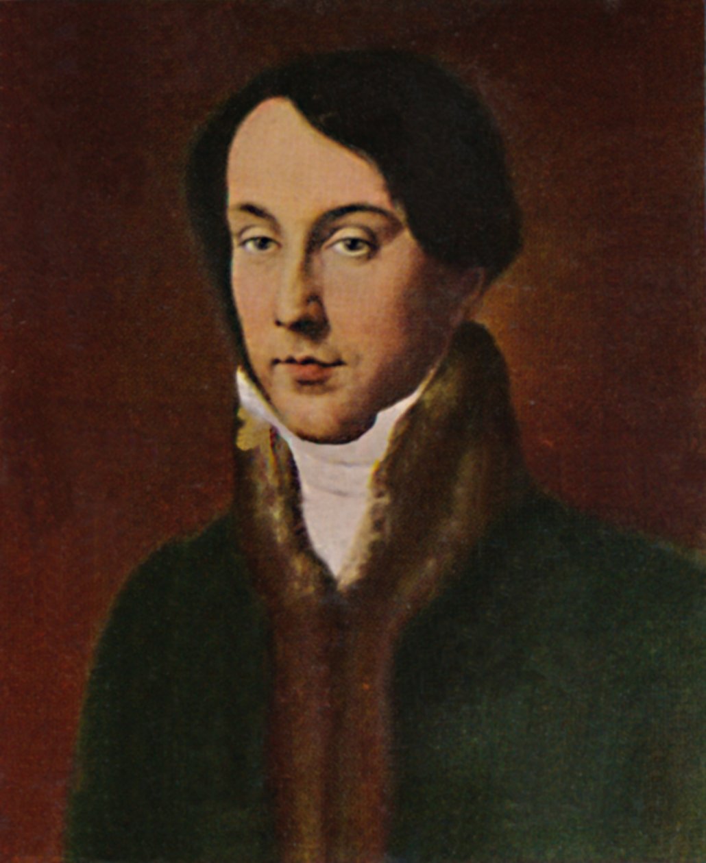 Chopin 1810-1849. - Maleri af Hayez, 1934. af Unbekannt