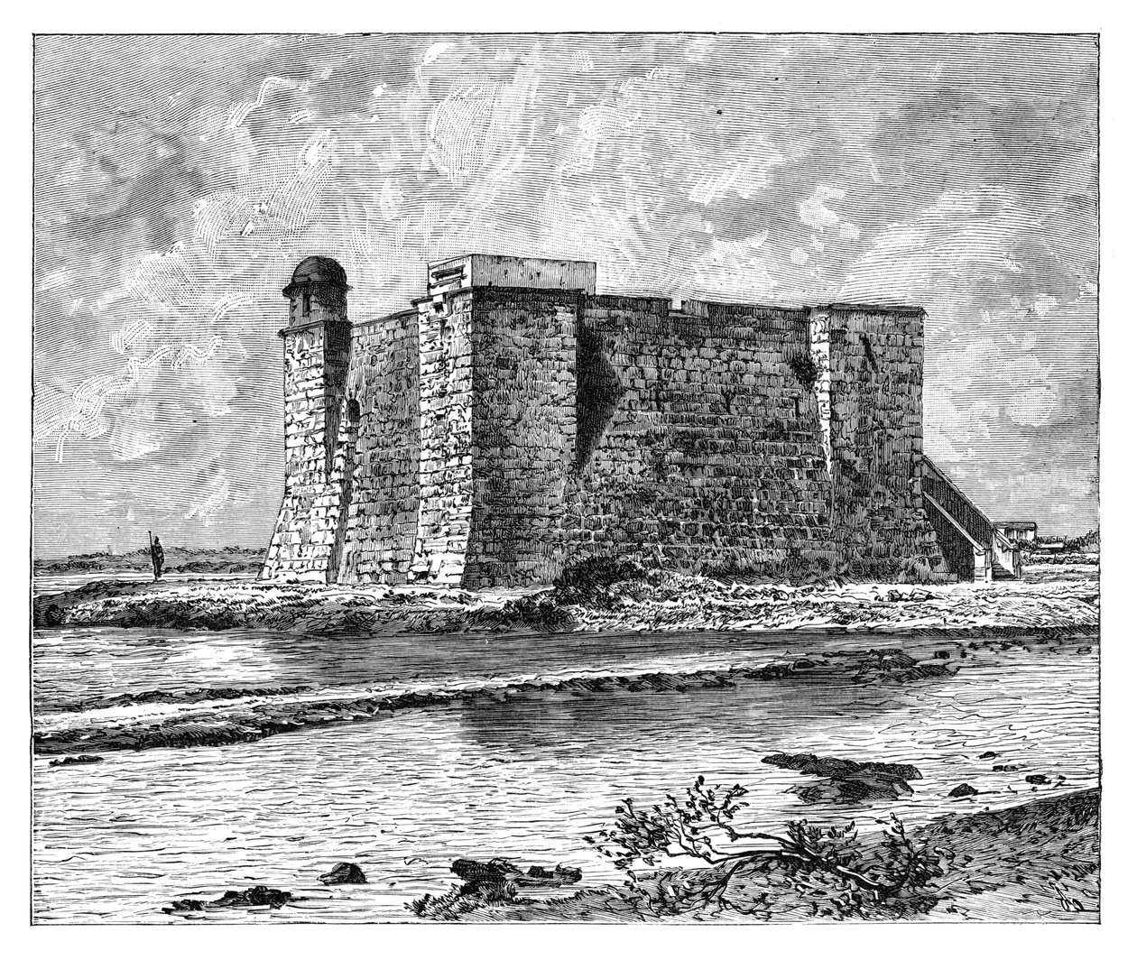 Chorrera Tower, Havana, Cuba, c1890 af Unbekannt