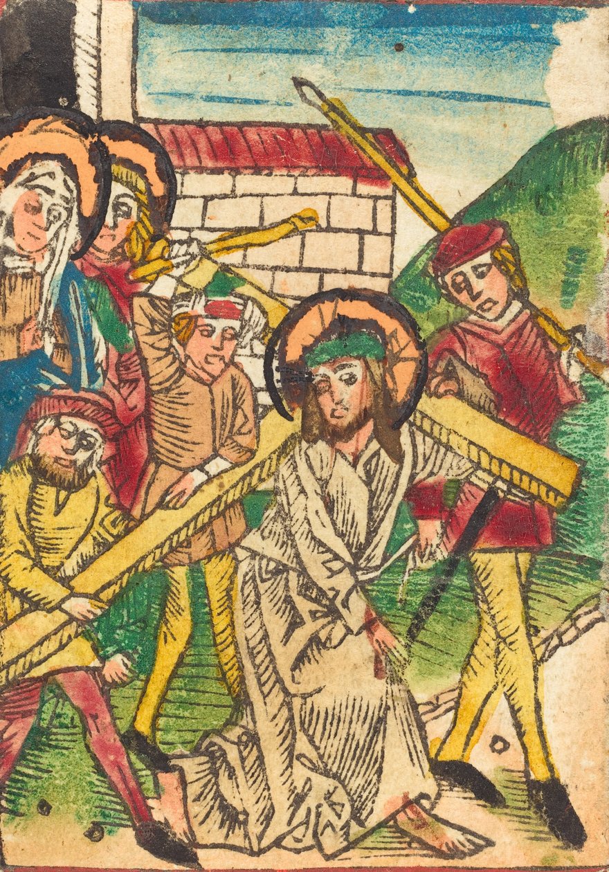 Kristus der bærer korset, ca. 14701480. af Unbekannt