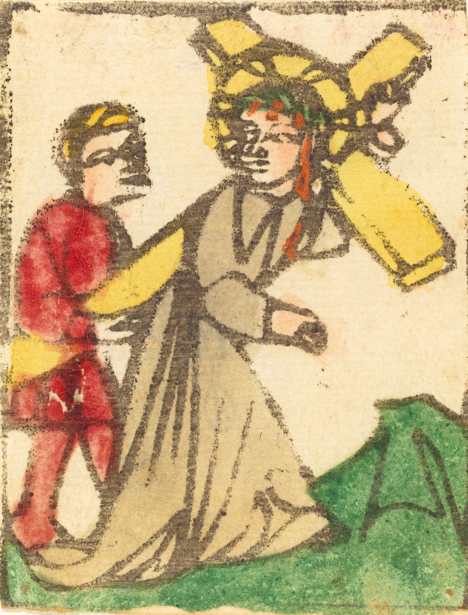 Kristus bærer korset, 14251450. af Unbekannt