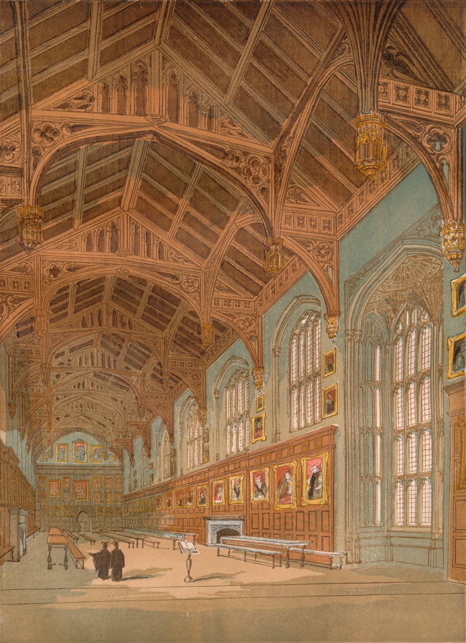 Christ Church Hall, Oxford, c1845, 1864 af Unbekannt
