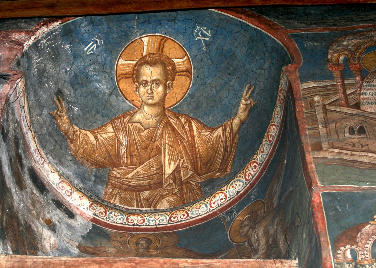Kristus Emmanuel, ca 1350 af Unbekannt