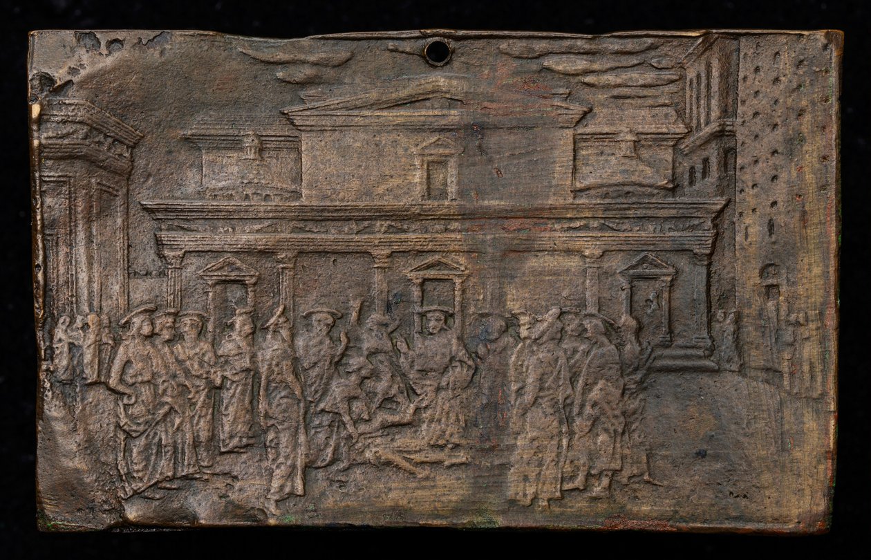 Kristus helbreder den besatte dreng, ca. 14501460. af Unbekannt