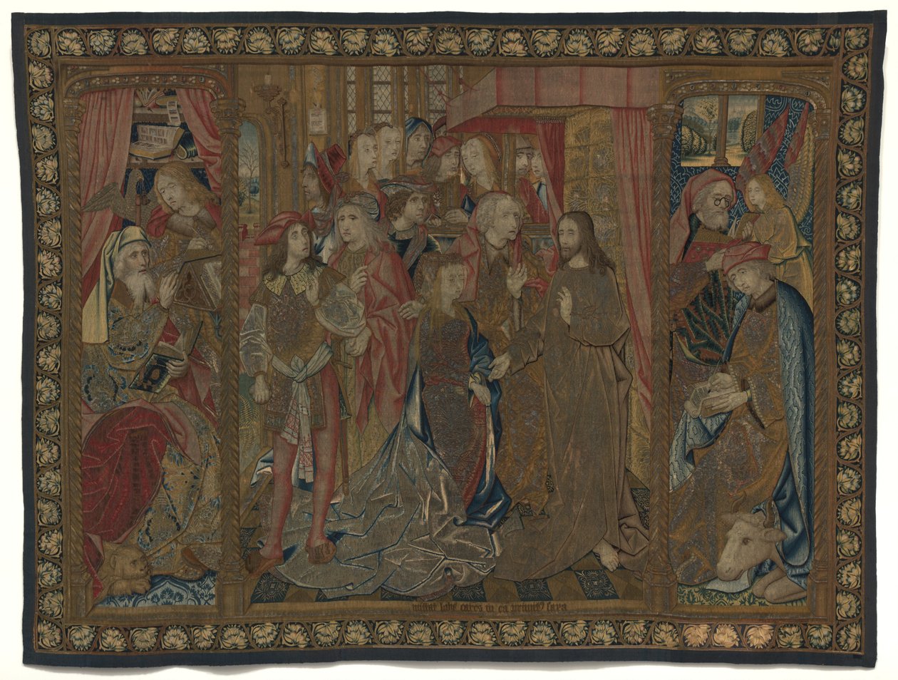 Kristus og kvinden taget i utroskab, ca. 15001599. af Unbekannt