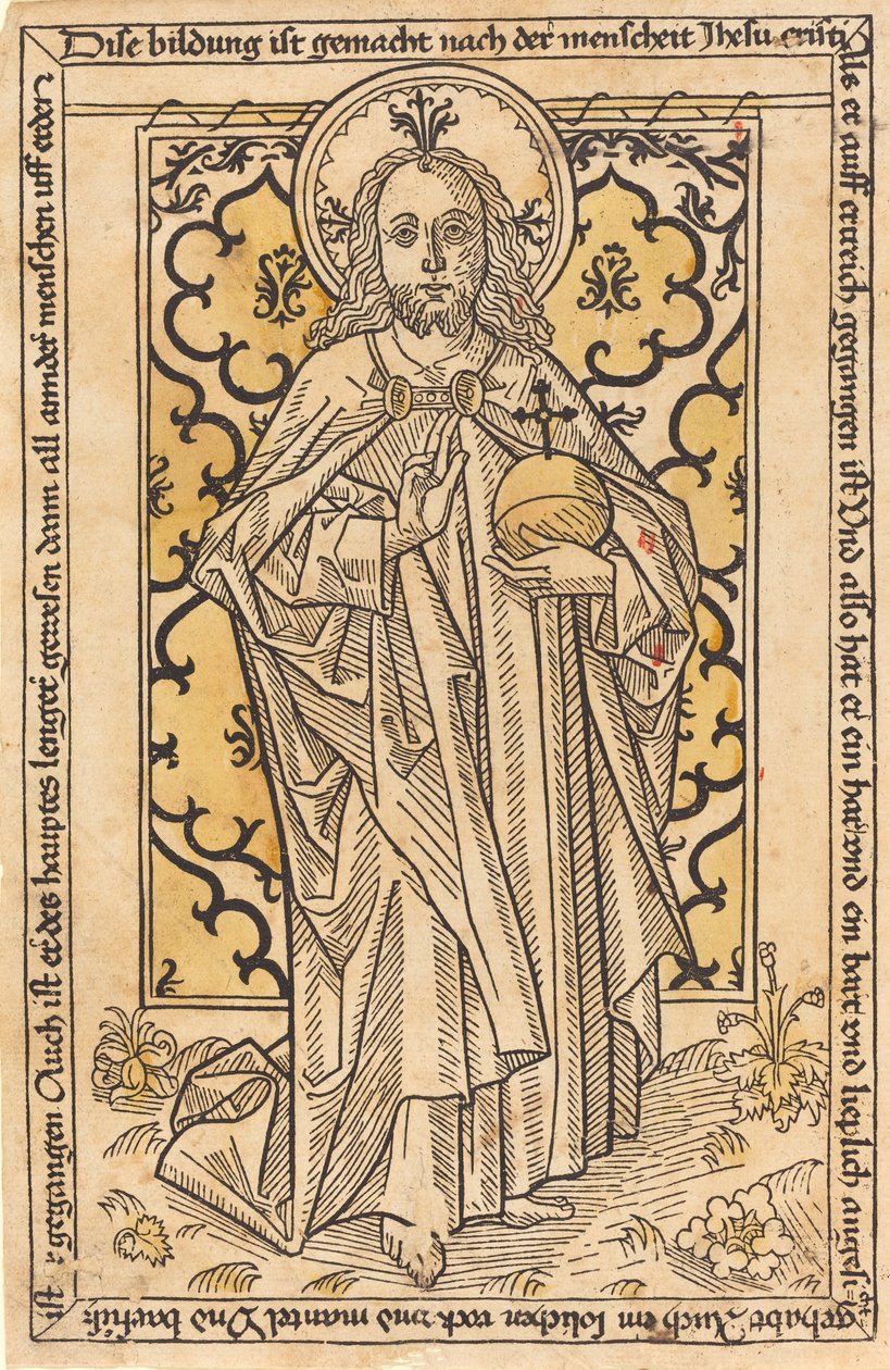 Kristus før Salvatore, ca. 1470. af Unbekannt