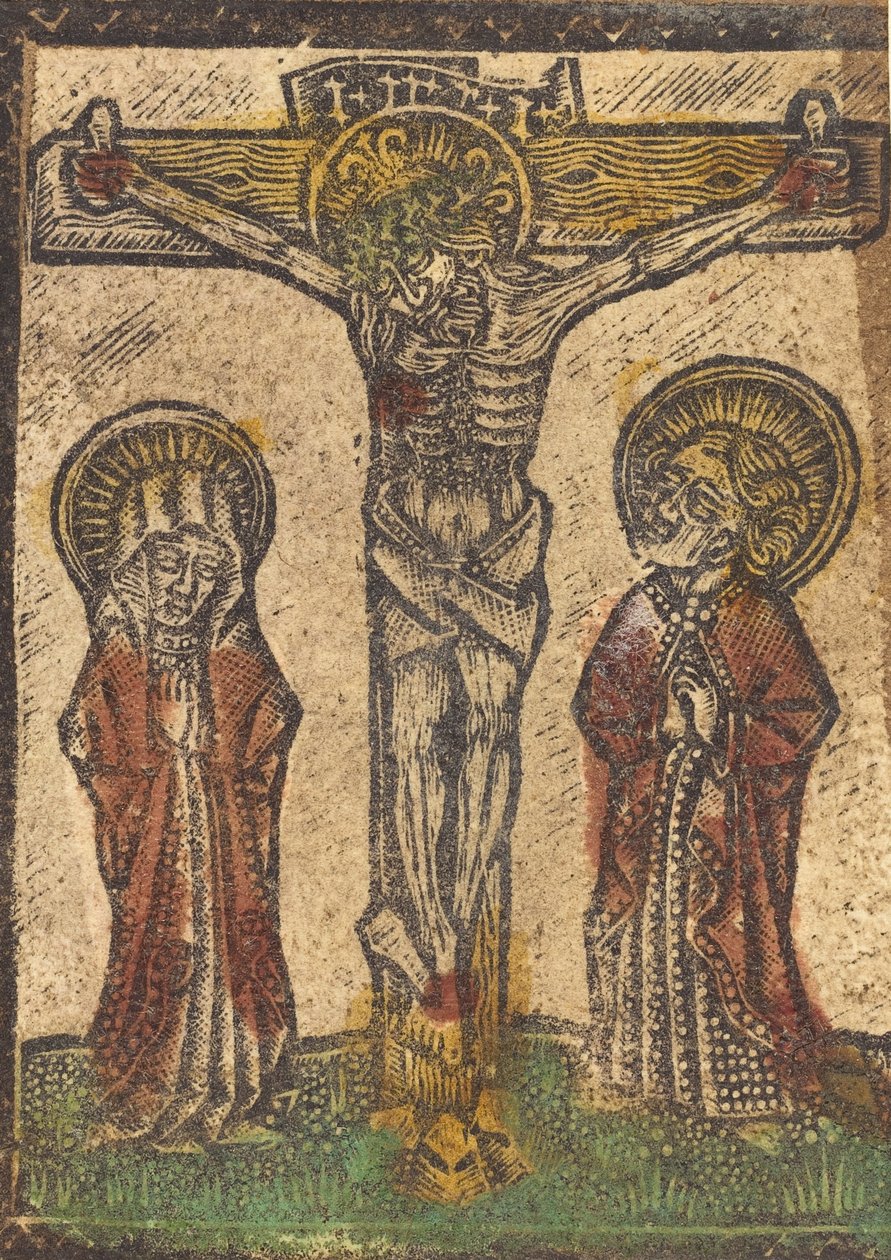 Kristus på korset, 14701480. af Unbekannt