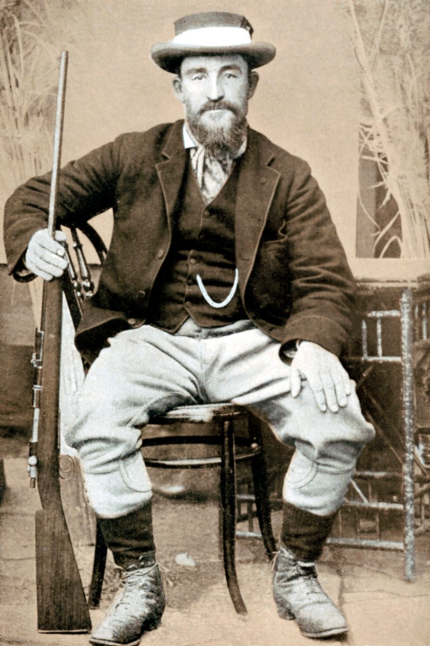 Christiaan de Wet, boersoldat og politiker, ca. 1900 af Unbekannt