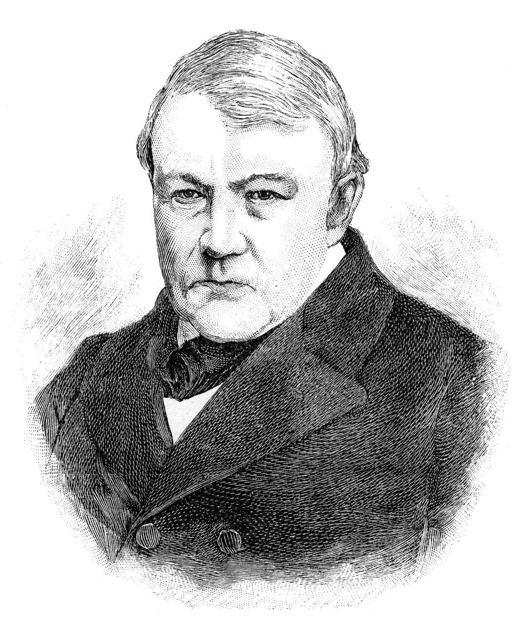Christian Friedrich Schoenbein 1799-1868, tysk-schweizisk kemiker, 1900 af Unbekannt