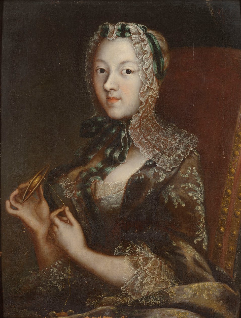 Christine Henriette af Hessen-Rotenburg 1717-1778, prinsesse af Carignan, 1700-tallet. af Unbekannt