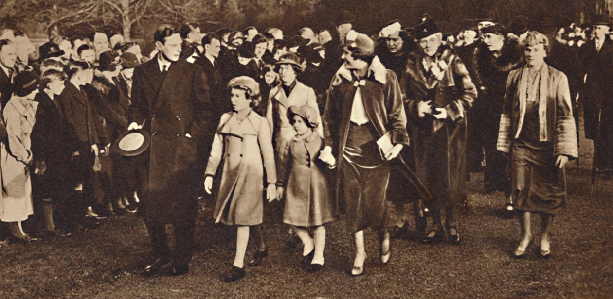 Julemorgen, Sandringham, 1936, 1937 af Unbekannt
