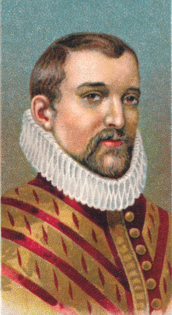 Christopher Columbus 1451-1506, genovesisk navigatør og opdagelsesrejsende, 1924 af Unbekannt