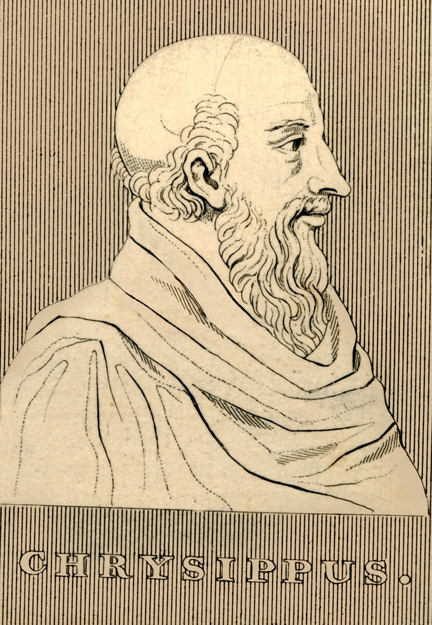 Chrysippus, c279-206 f.Kr., 1830 af Unbekannt