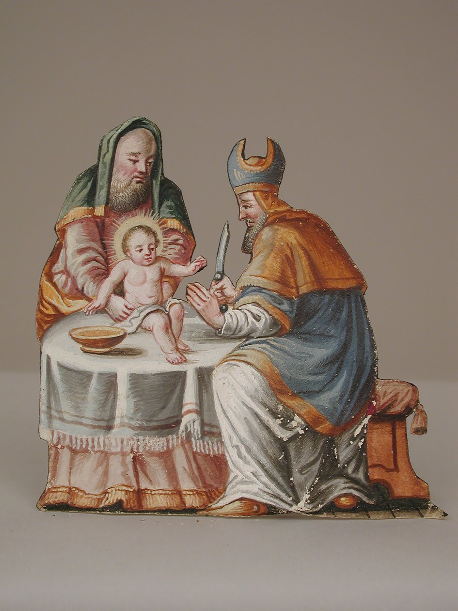 Omskæring af Jesus i templet, 18. århundrede. af Unbekannt
