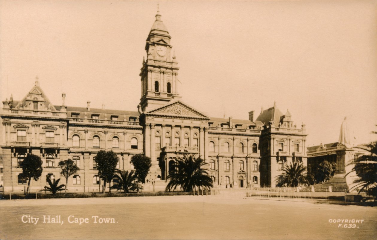 Rådhuset, Cape Town, c1933 af Unbekannt