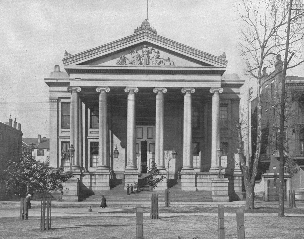Rådhuset, New Orleans, Louisiana, USA, c1900. af Unbekannt