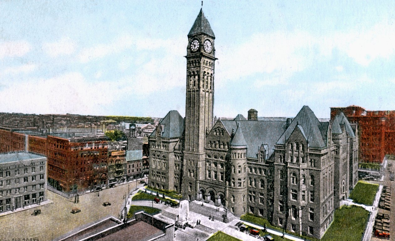 Rådhuset, Toronto, Canada, omkring 1900-tallet af Unbekannt