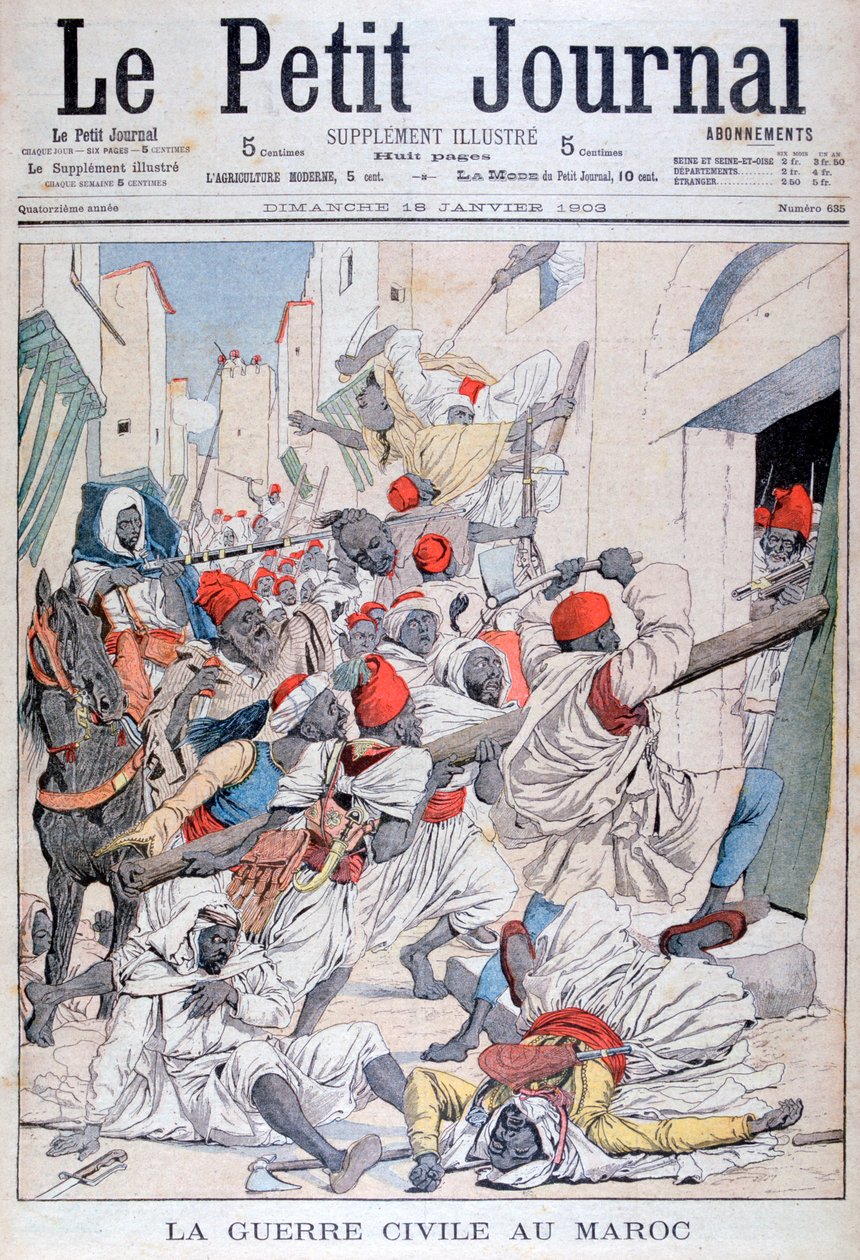 Borgerkrig i Marokko, 1903 af Unbekannt