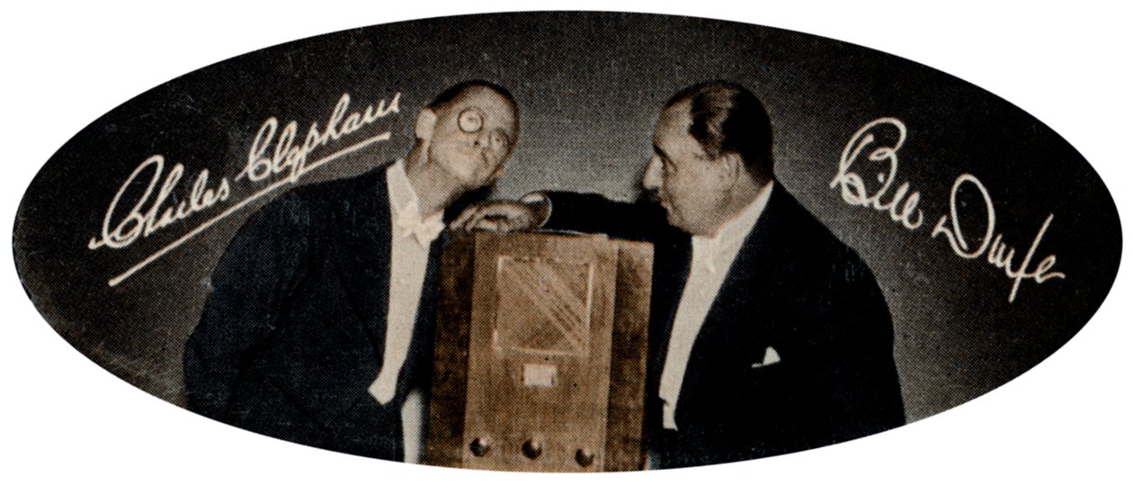 Clapham og Dwyer, musikalske og radiohumorister, 1935 af Unbekannt