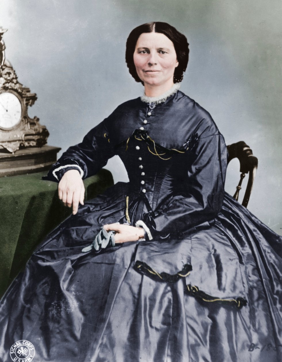 Clara Barton 1821-1912, grundlægger af den amerikanske afdeling af Røde Kors af Unbekannt