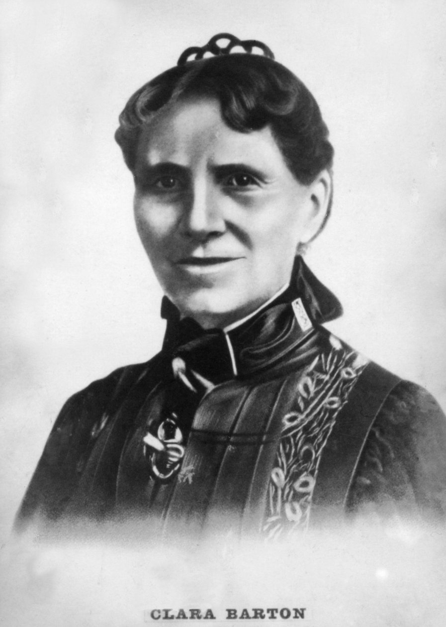 Clara Barton, født 1830, 1920