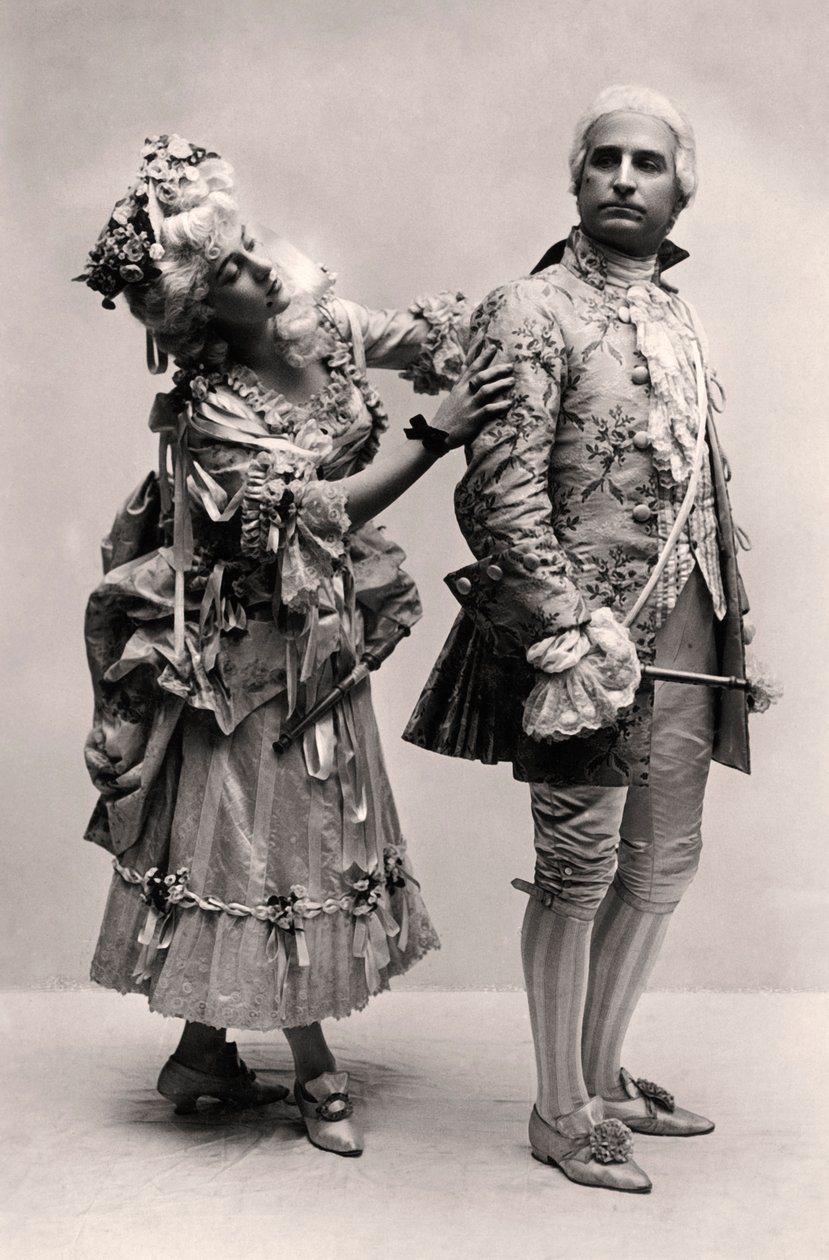 Clara Dow og Henry Lytton i Iolanthe, 1907 af Unbekannt