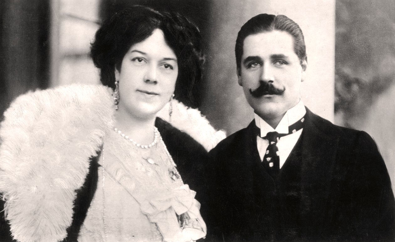 Clara Ellen Butt 1872-1936 og Kennerley Rumford 1870-1957, engelske sangere, 1906 af Unbekannt