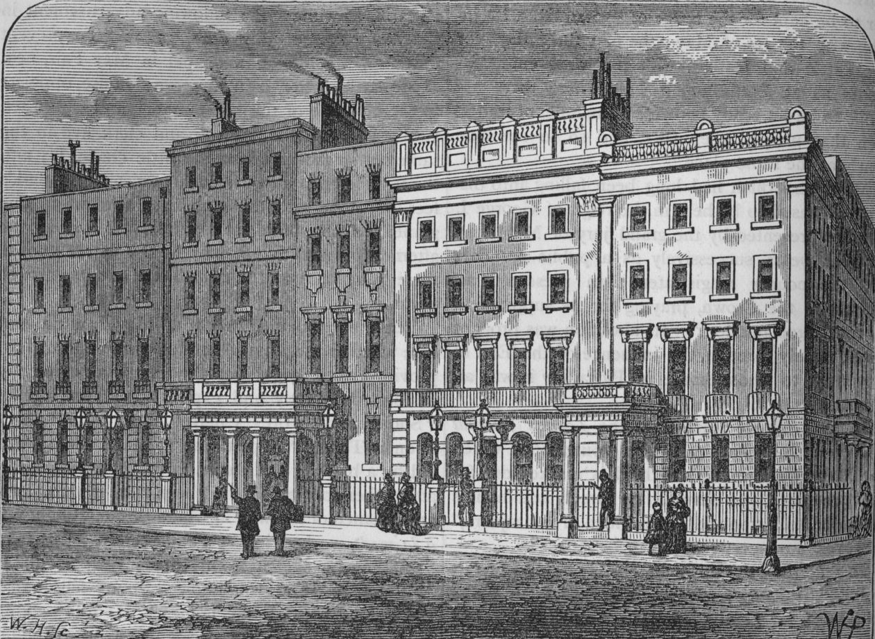 Claridges Hotel, Mayfair, Westminster, London, c1877 1878 af Unbekannt