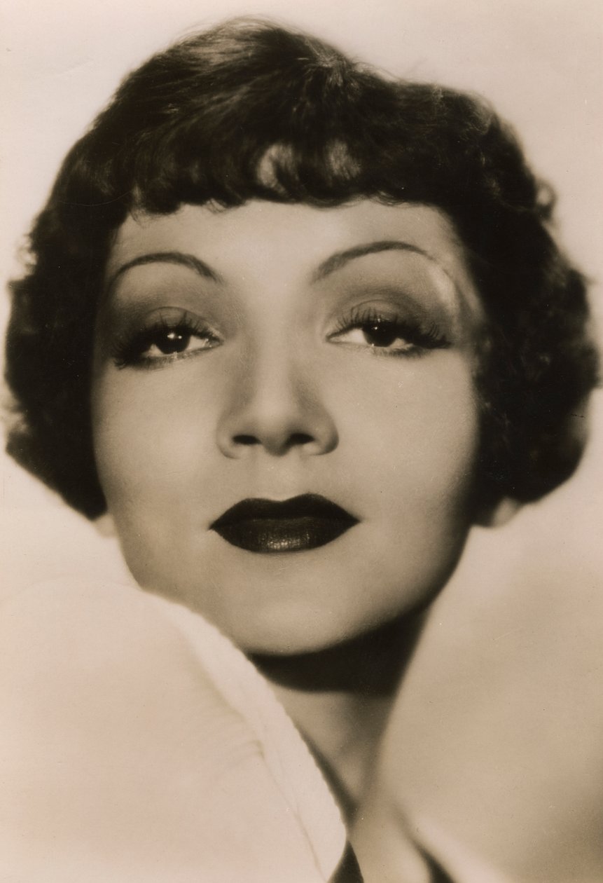 Claudette Colbert 1903-1996, amerikansk skuespillerinde, c1930