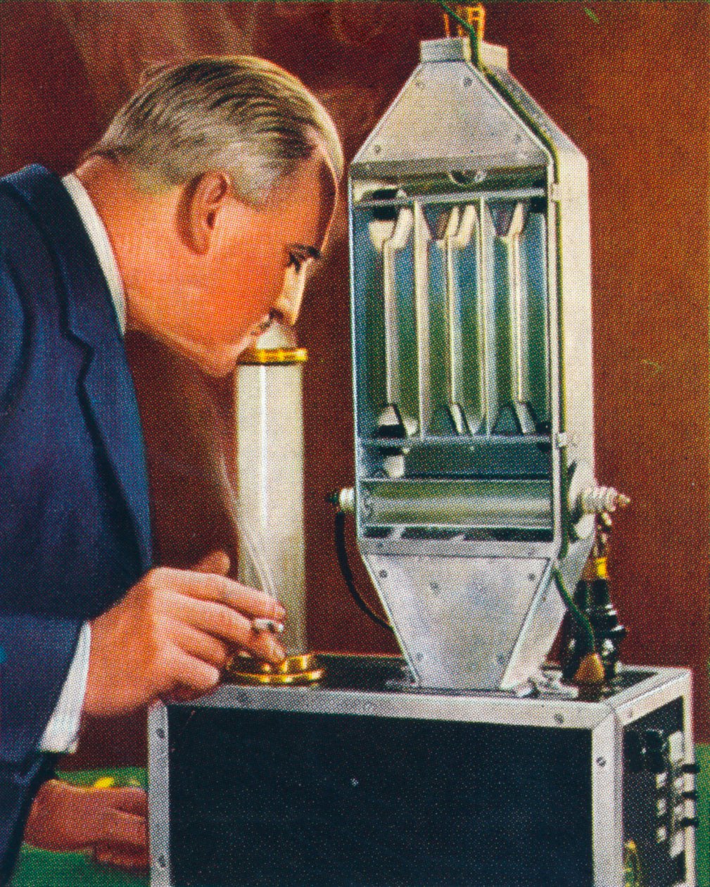 Rensning af luft ved elektricitet, 1938 af Unbekannt