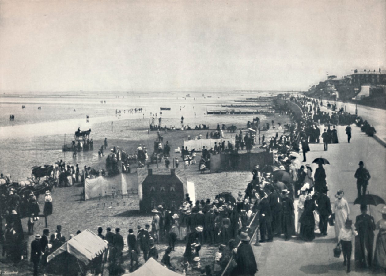 Cleethorpes - A View on the Sands, 1895 af Unbekannt