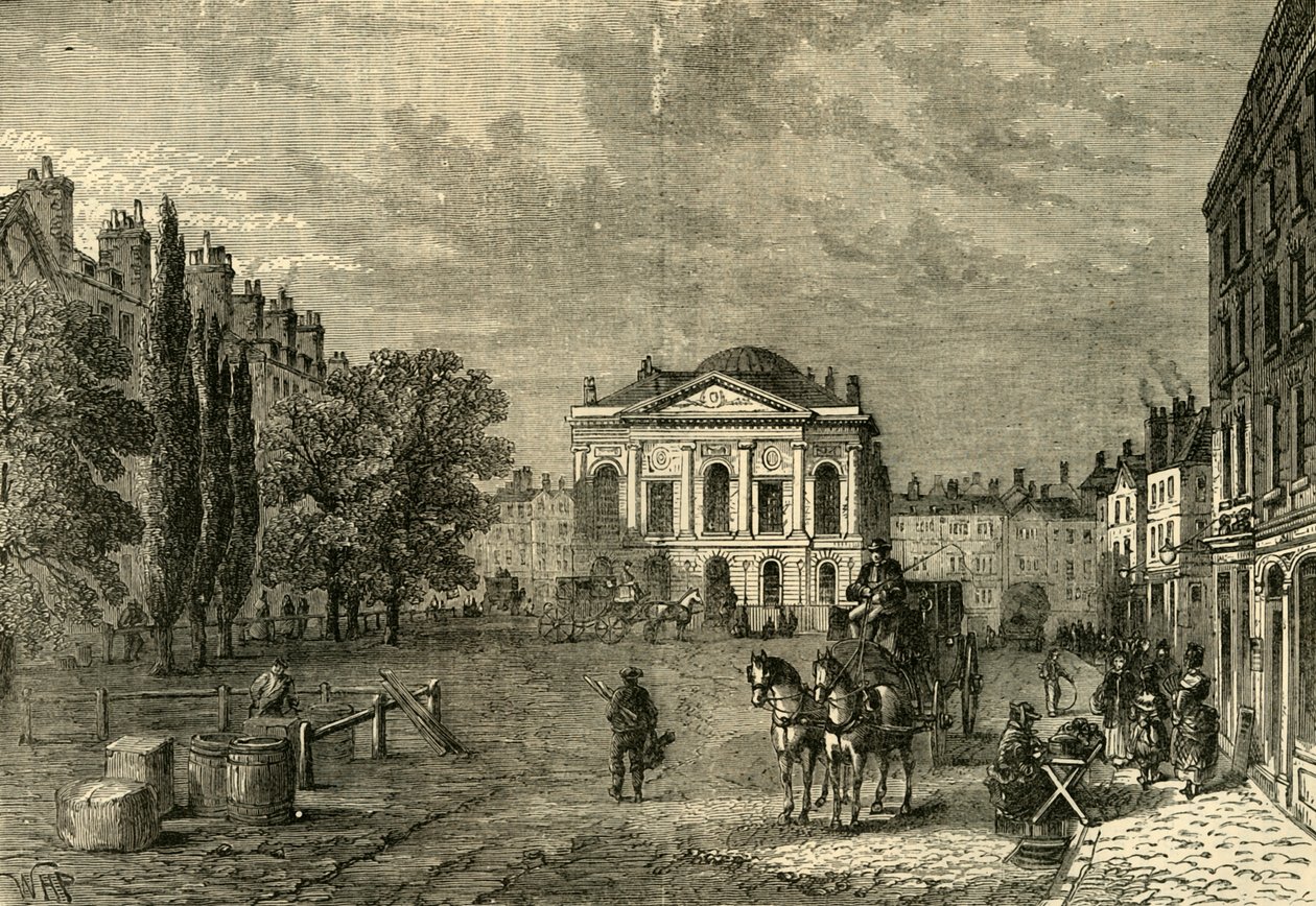 Clerkenwell Green i 1789, c1872. af Unbekannt