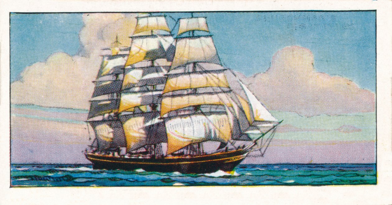 Clipper Ship Cutty Sark, 1937 af Unbekannt