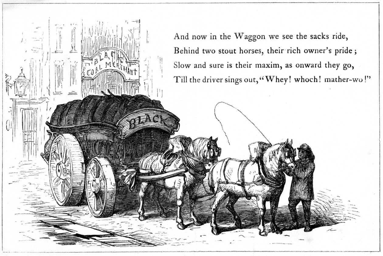 Kulleveringsvogn, 1860 af Unbekannt