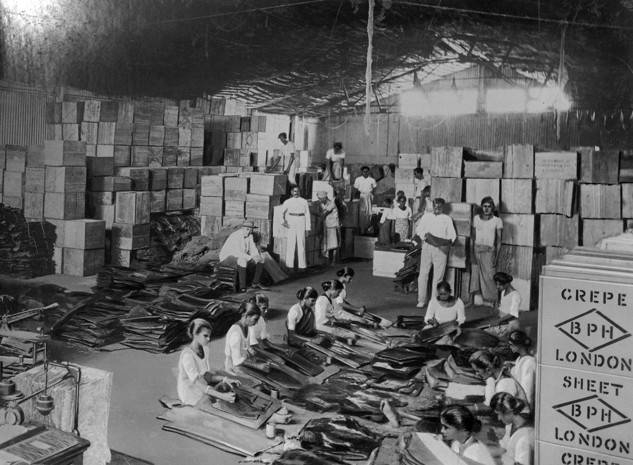 Kokosproduktion, Indien, 20. århundrede af Unbekannt