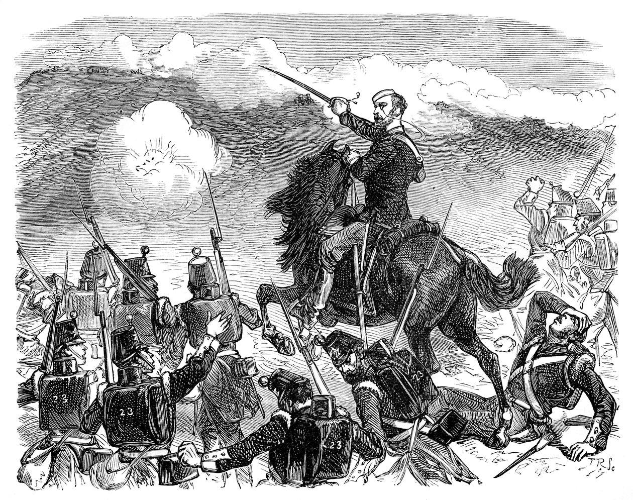 Codringtons brigade ved slaget ved Alma, Krimkrigen, 1850