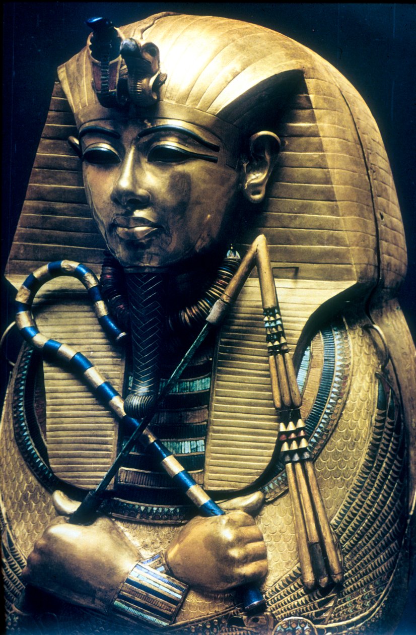 Tutankhamons kiste, oldtidens egyptiske farao, c1325 f.Kr af Unbekannt