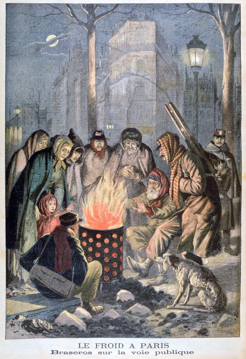 Cold Paris, 1902 af Unbekannt