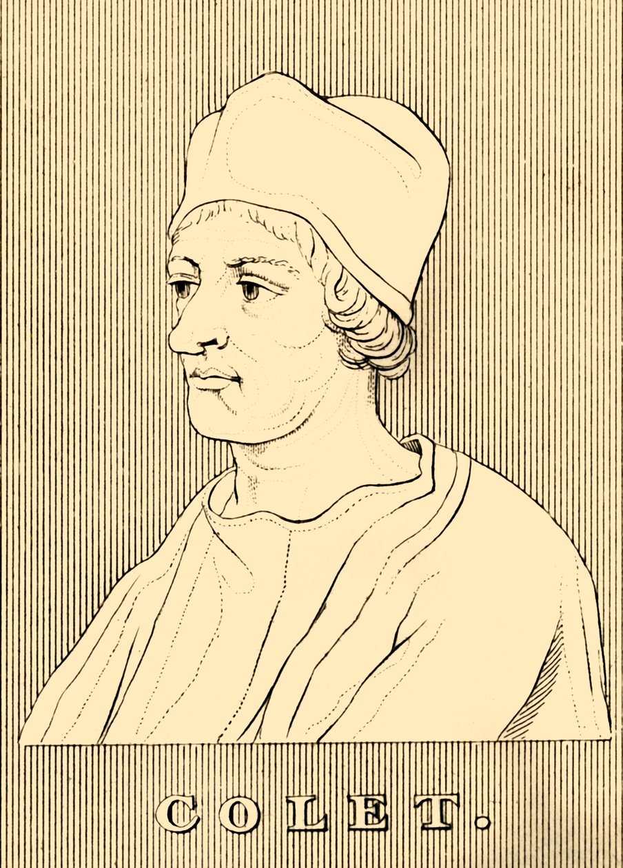 Colet, 1467-1519, 1830. af Unbekannt