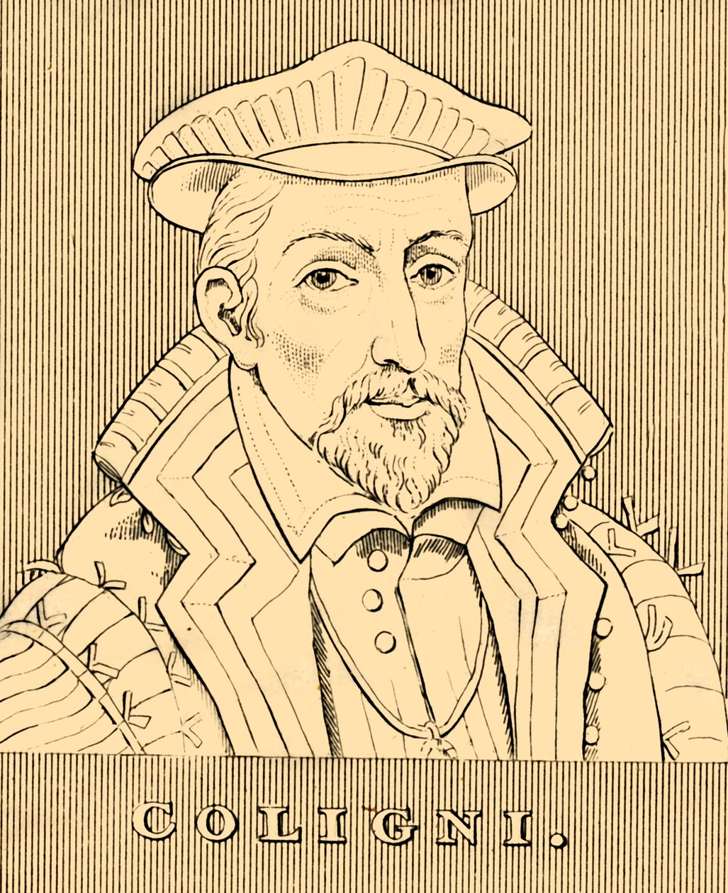 Coligni, 1519-1572, 1830. af Unbekannt