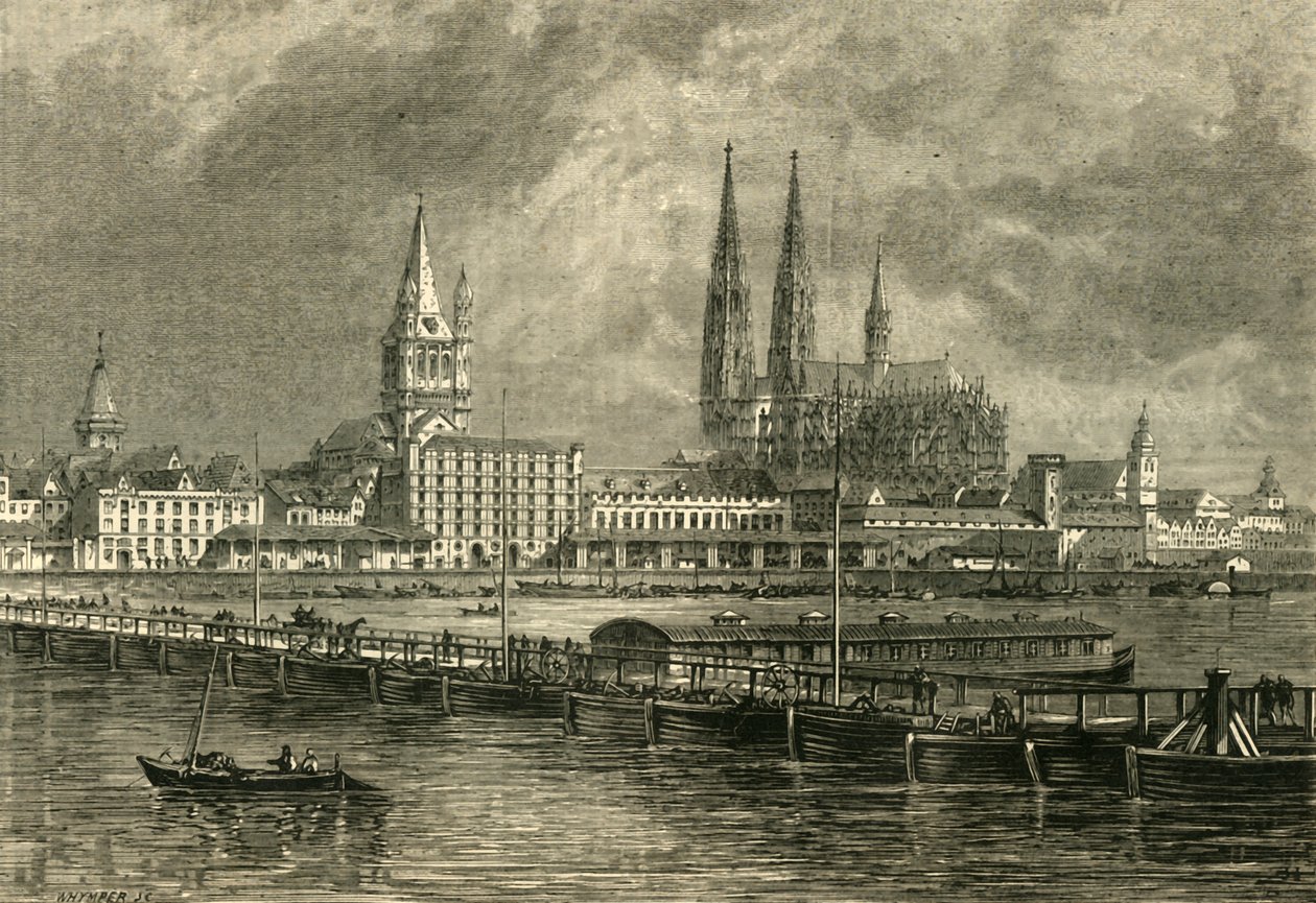 Køln, 1881. af Unbekannt