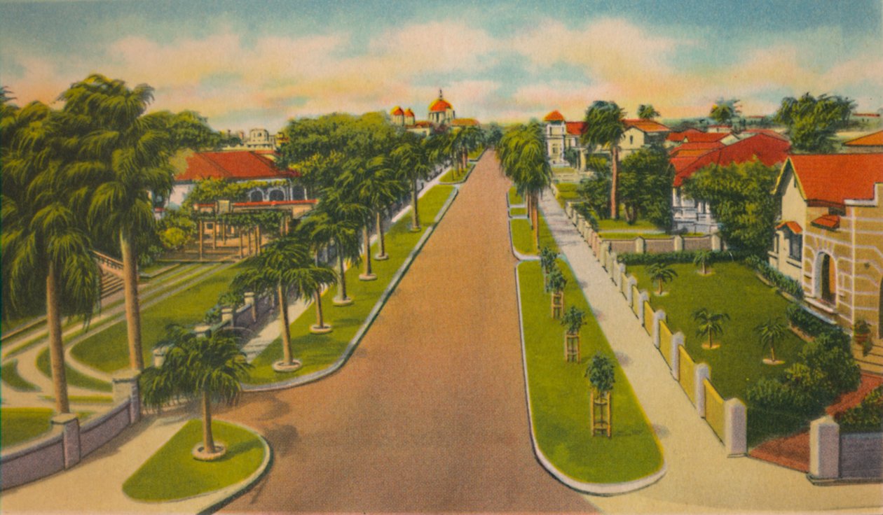 Colombia Avenue, Barranquilla, c1940