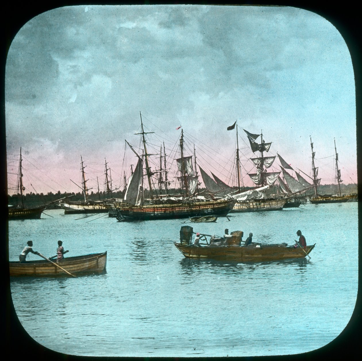 Colombo Havn, Ceylon, slutningen af det 19. eller begyndelsen af det 20. århundrede af Unbekannt