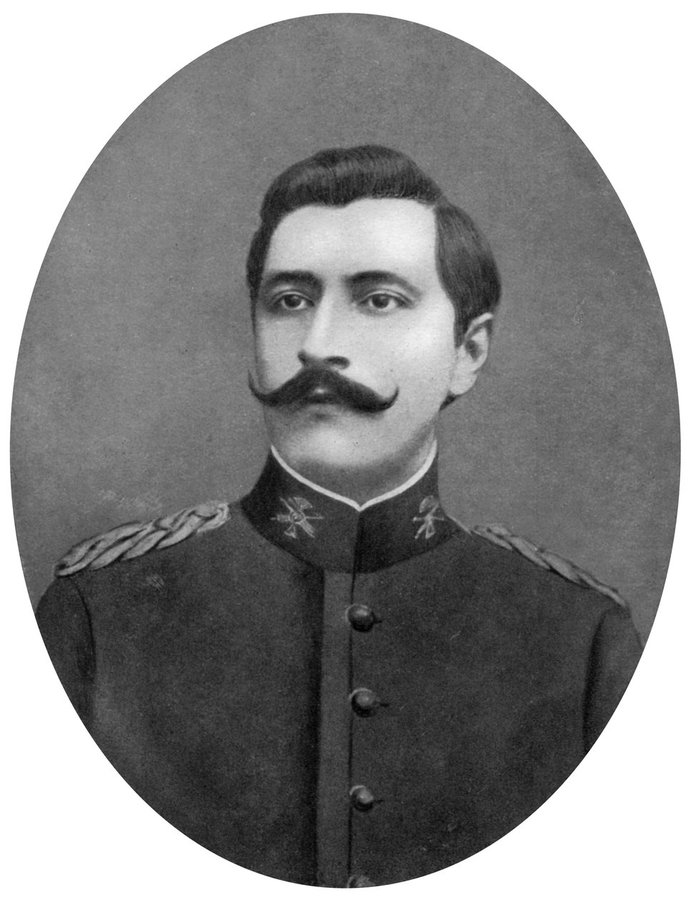 Oberst Albino Jara, paraguayansk soldat og politiker, 1911 af Unbekannt