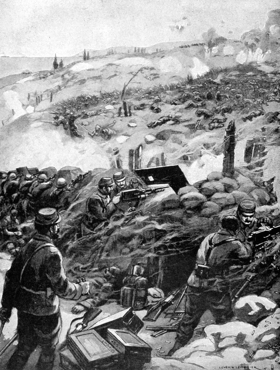 Kamp i Dardanellerne, Achi Baba, 1915 af Unbekannt