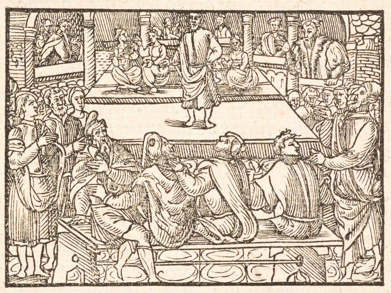 Komedier af Terence af Jean de Roigny, 1552. af Unbekannt