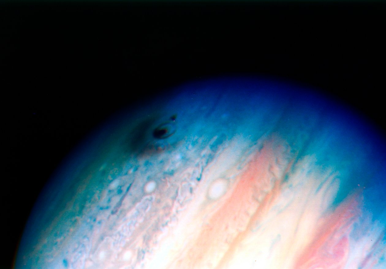 Kometen Shoemaker-Levy kolliderer med Jupiter, 20. juli 1994 af Unbekannt