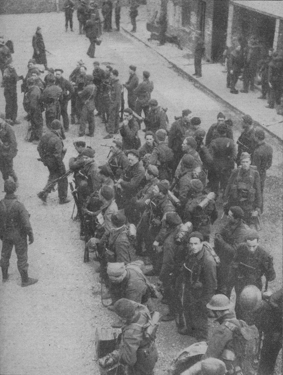 Commando Raiders, der gennemborede kanalforsvaret ved Boulogne, 1942 af Unbekannt