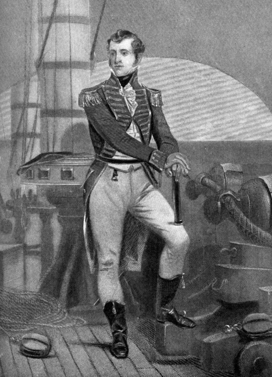 Commodore Stephen Decatur 1779-1820, amerikansk søofficer, 19. århundrede 1908 af Unbekannt
