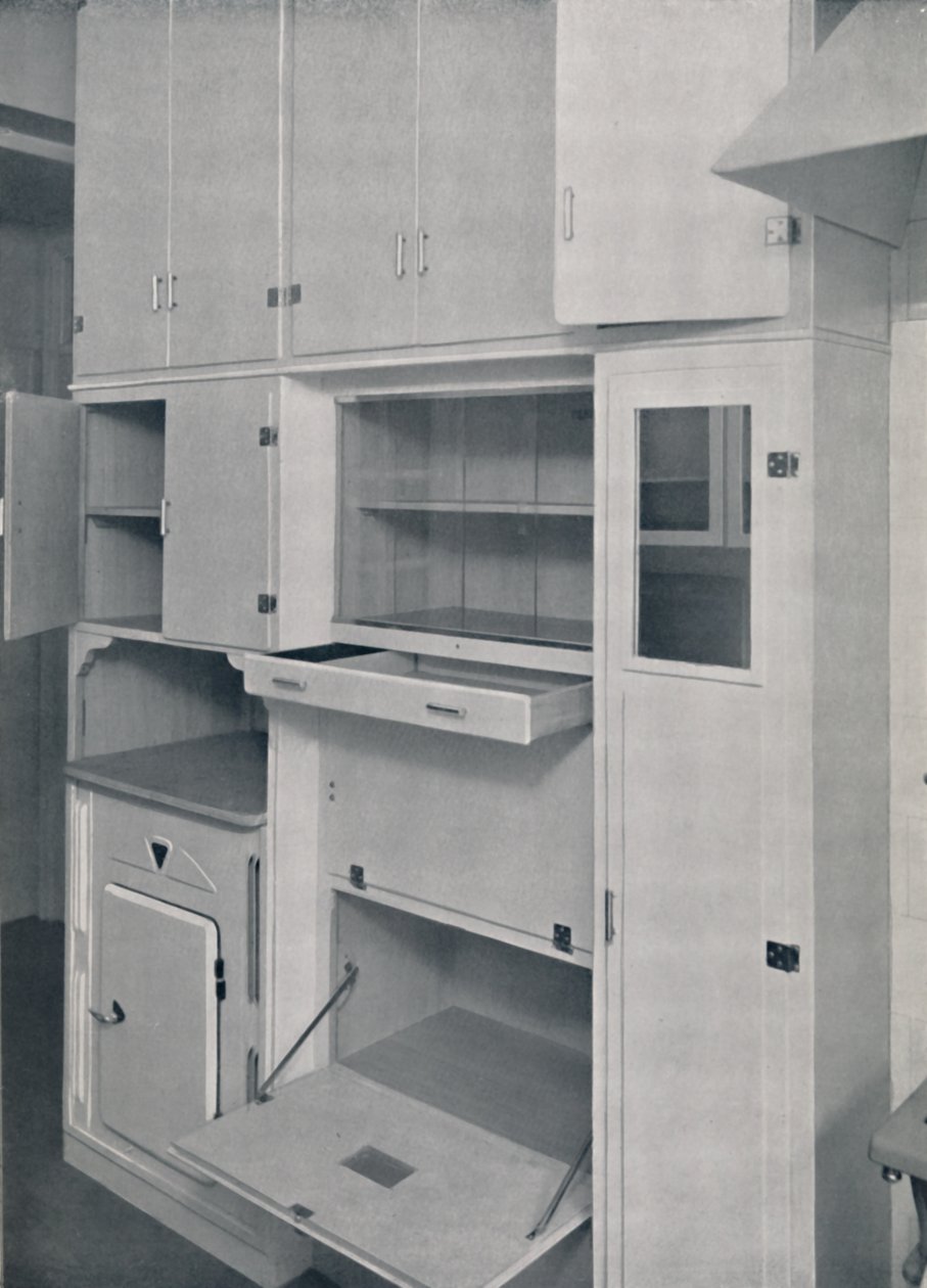 Compactom husholdningsskabe, 1936 af Unbekannt